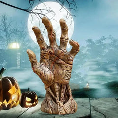 1-4PCS Halloween Decorations Hand Sculpture Figure Artwork Halloween Broken Arm Horror Props Halloween Decorations Supplies
