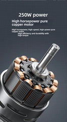 Commercial Electric Vegetable Dicer & Slicer – 5-Blade Food Processor for Cubing, Strips & Slices of Potatoes, Carrots & Fruits