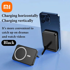 Xiaomi 50,000mAh MagSafe Power Bank – 22.5W Wireless Fast Charging, Magnetic, Foldable Stand, Portable External Battery