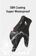 Winter Warm Gloves for Men & Women – Waterproof, Touchscreen-Friendly Gloves for Cycling & Skiing