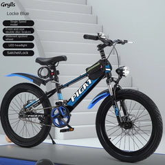 Grylls 18-Inch Variable Speed Mountain Bike – Durable Student Bicycle for Kids & Teens | New Hot Release