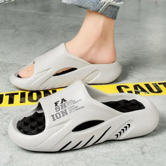 Men’s Luxury EVA Sole House Slippers – Comfortable Indoor Sandals, Flip-Flops & Slides for Casual Home Wear