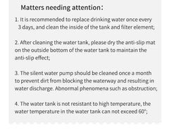 101oz/3L Automatic Pet Water Fountain – USB Electric Cat Water Dispenser with Motion Sensor & Silent Circulating Filter