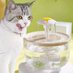Automatic Cat Water Fountain – USB Electric Silent Pet Drinking Dispenser with Filtered Water Bowl