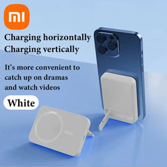 Xiaomi 50,000mAh MagSafe Power Bank – 22.5W Wireless Fast Charging, Magnetic, Foldable Stand, Portable External Battery