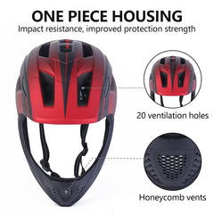 High-Quality Kids' Full-Face Helmet – Detachable Design for Biking, Skateboarding, & Roller Skating | Outdoor Sports Protection