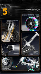 Cooya Official Magnesium Alloy Kids Bike - Lightweight Pedal Bicycle for Boys & Girls, Ages 1-3-5-6 Years | Durable, Safe, and Stylish Toddler Bike