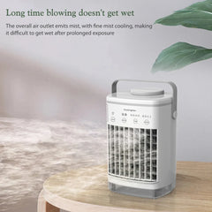 2024 Xiaomi New Portable Cold Air Conditioner Evaporative Air Cooler Mini Usb Fan Desktop Fan Humidifier with Colorful Light