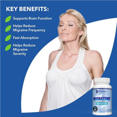 Migratone Capsules – Relieve Migraine Headaches & Support Brain Function