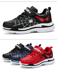 Luxury Boys' Fashion Sneakers – PU Leather Kids’ Casual Sports & Tennis Shoes