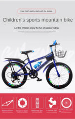 Chase New Children's 20 Inch Mountain Bike – For Boys Aged 6-10 Years | Primary School Bike | Bicicleta Infantil Menino