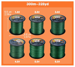 Braided Fishing Line 8 Strand – 100M/300M/500M/1000M | Spinning PE Multifilamento | Japan Technology | Carp, Fly, Sea, Saltwater Weave | Extreme Pesca