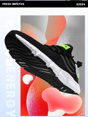 Unisex Breathable Fashion Sneakers – Lightweight Running & Casual Shoes for Women and Men, Comfortable Sports Footwear