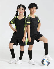 Adult & Kids Soccer Jersey Set – Football Training Kit with Tracksuit for Men, Boys & Children | Futbol Uniforms