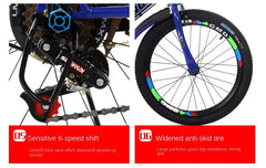 Chase New Children's 20 Inch Mountain Bike – For Boys Aged 6-10 Years | Primary School Bike | Bicicleta Infantil Menino