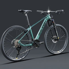 26 & 27.5 Inch Mountain Bike - Lightweight Magnesium Alloy Frame, 24/27/30/33 Speed Gears, Hydraulic Disc Brake, All-Terrain Bicycle for Men & Women