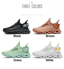 Men Shoes Comfortable Sneakers Breathable Running Shoes For Women Mesh Tennis Sports Shoes Outdoor Air Waling Casual