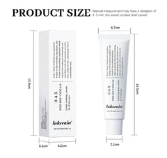 345 Relief Cream – Comprehensive Solution for Skin Problems, Anti-Sugar, Antioxidant, and Acne Mark Brightening