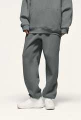 INFLATION 350gsm Thick Velvet Tracksuit – Unisex Solid Color Jogging Suit | 2023 Trendy Matching Fleece Sweatpants & Hoodie Set