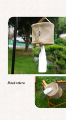Portable Camping Tissue Case | Roll Paper Storage Bag with Hook | Tent Hanging Napkin Holder