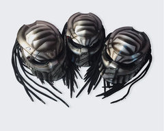 Personalized Full-Cover Predator Helmet – Carbon Fiber Retro Full-Face Motorcycle Helmet | Special-Shaped Design | DOT & ECE Certified