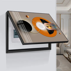 ravel Shark Creative Art Poster – 45x35CM Fashion Home Decor & Electric Meter Box Cover