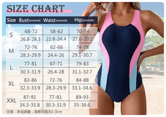 Summer Sexy One-Piece Swimsuit – Closed Women's Swimwear for Swimming, Body Bathing, & Beachwear | Pool Bather