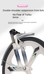 Folding Mountain Bike for Boys & Girls – Variable Speed Bicycle for Primary & Secondary School Students | 18", 20", 24" Sizes