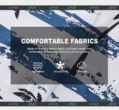 Summer Animal Crane Men's Hawaiian Shirt – 3D Plant & Flower Print Beach Shirt, Plus Size up to 5XL