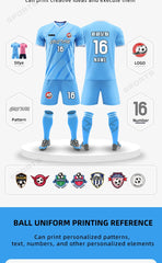 Football Jerseys for Adults & Kids – Personalized Soccer Uniforms for Men & Women, Team Sportswear & Training Tracksuit Set