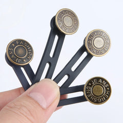 6 Pcs Jeans & Pants Button Extenders | Universal Waist Expander for Men & Women | Instant Belt Extension Solution