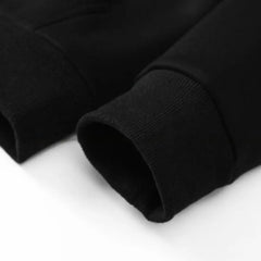 Sweatshirt Coat Front Pockets Warm Zipper Lamb Wool Jacket Men and Woman Winter Pure Color Plush Lined Cardigan Hoodie