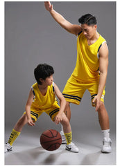 2PCS Men’s Sports Set – Short Sleeve T-Shirt + Shorts for Basketball, Football, Running & Fitness | Plus Size Tracksuit Outfit