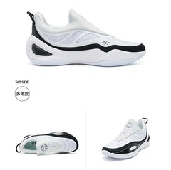 Austin Reaves Style Men’s Basketball Sneakers – Breathable Low-Cut Slip-On Casual Shoes with AR1-Inspired Sole
