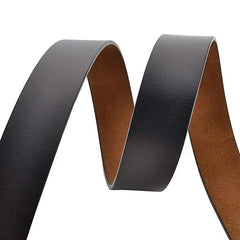 Genuine Leather Belt for Men – Large Size 140-170cm Luxury Designer Waist Belt