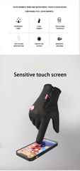 Winter Warm Gloves for Men & Women – Waterproof, Touchscreen-Friendly Gloves for Cycling & Skiing