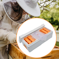 Beekeeping Bee Reserve Box – Foam Mating & Rearing Beehive for Beekeeper Supplies | Durable Hive Box for Apiculture