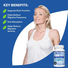 Migratone Capsules – Relieve Migraine Headaches & Support Brain Function