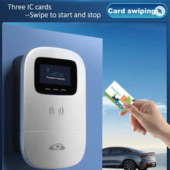 JIGU 7.6KW 32A Type 2 Electric Vehicle Charger – Car Charging Station, 7kW Wallbox EV Charger, WiFi & APP Control (220V, Single Phase)