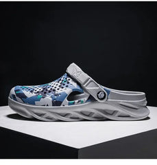 Men’s EVA Platform Sandals – Flat Summer Slippers, Outdoor Garden Clogs, Flip-Flops & Casual Home Shoes