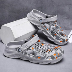 Men’s EVA Platform Sandals – Flat Summer Slippers, Outdoor Garden Clogs, Flip-Flops & Casual Home Shoes