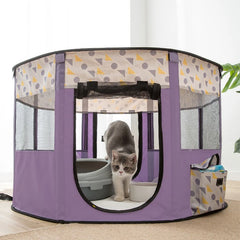 Large Dog House & Foldable Pet Bed Tent – Cozy Basket for Cats & Dogs, Perfect for Delivery
