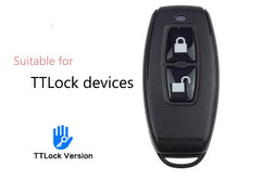 Fingerprint Waterproof Outdoor Garden Lock Remote Control TTLock App Code Keyless Smart Door Lock Electric Rim Lock and Gateway