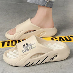 Men’s Luxury EVA Sole House Slippers – Comfortable Indoor Sandals, Flip-Flops & Slides for Casual Home Wear