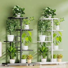 Multi-Tier Plant Stand - 4/6/8 Tier Flower Pot Shelf for Indoor & Balcony Storage