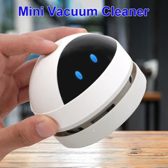 Mini USB Desk Vacuum Cleaner – Handheld Table Sweeper for Dust, Crumbs & Pencil Shavings