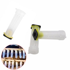 20PCS Queen Cage Rearing Covers – Beekeeping Queen Cell Catcher Kit | Plastic Bee Box Cages for Apiculture Protection
