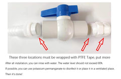 Vokanda Mini Complete Aquarium - 160 Gallon (610L) Betta & Koi Fish Tank, 3.3' x 3.3' x 2'