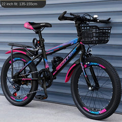 Chase New 20-Inch Variable Speed Mountain Bike – For Children Ages 8–12 | Boys & Girls Primary School Bicycle