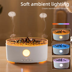Rain Cloud Aroma Diffuser & Zen Raindrop Humidifier – Ultrasonic Essential Oil Diffuser with Soothing Rain Sounds | 3-Color LED Night Light & Desktop Water Drip Sprayer